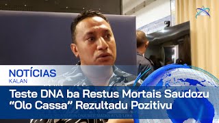 KomJer PNTL ho FORENSIK Entrega Rezultadu Ezame DNA Saudozu Lino da Costa “Olo Cassa” ba Família [upl. by Fenwick443]