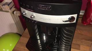 How to use your Delonghi for the first time automatic espresso coffee machine ESAM Magnifica DIY [upl. by Ahsikrats216]