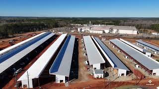 Late December  Construction COMPLETED at CleanSparks Bitcoin Mining Expansion in Sandersville GA [upl. by Tioneb762]