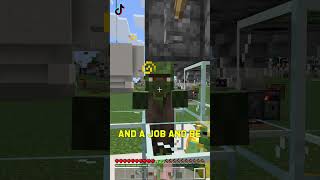 Nitwit Villagers Are USEFUL Minecraft Bedrock Edition minecraft mcpe minecraftbedrock [upl. by Steinman]