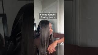 How to create face framing layers [upl. by Renado]