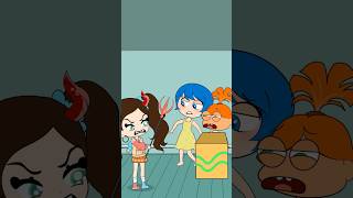 Inside Out 2 Joy x Anxiety Help Baby Nuggy escape Anythingalexia animation shorts [upl. by Eatnahs]