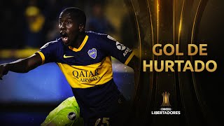 Gol de Hurtado  Boca 1 River 0  CONMEBOL Libertadores 2019 [upl. by Runkle755]