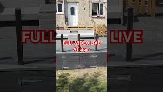 Decking And Glass Balustrade Installation  Composite Decking vlog shortsvideo shortvideo clips [upl. by Aitnis]