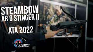 2022 ATA Show  Steambow AR 6 Stinger II [upl. by Ahsienad]