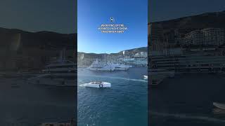 FINAL HORN at Monaco Yacht Show onboard KISMET [upl. by Ecnarf]