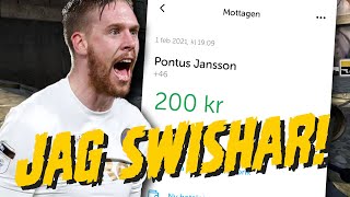 PONTUS JANSSON SWISHAR SOSSAR  CSGO med ArgaSkånskaMän amp co [upl. by Nomrah564]