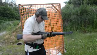 Loading Benelli M3 Shotgun Using Speed Strippers [upl. by Ilajna]