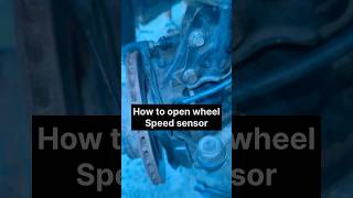 Suzuki cultus how to open wheel speed sensor speed sensor youtubeshorts automobile foryou reel [upl. by Azar]