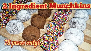 2 Ingredient No Bake Chocolate Munchkins  Yaahoo Biscuits Chocolate Balls  78 pesos only [upl. by Nilok]