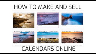 Best way to make and sell a calendar online with Photobox [upl. by Enywad]