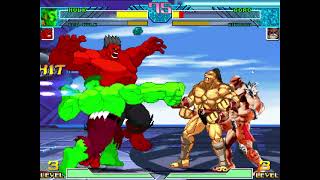 Hulk amp Red Hulk vs GoroMK amp KintaroMK [upl. by Klara795]