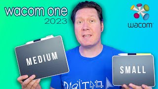 Wacom One Small amp Medium 2023  Drawing Tablet for Beginners Review [upl. by Anivle420]