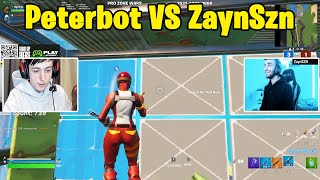 Peterbot VS ZaynSzn 2v2 TOXIC Fights w Khanada amp Rise [upl. by Roumell]