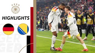 GoalFestival amp Wirtz Brace  Germany vs BosniaHerzegovina  Highlights Nations League [upl. by Ormiston]