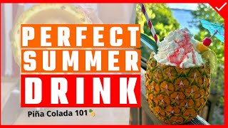 Puerto Rican classic PIÑA COLADA Recipe🍍🍍 [upl. by Jerrilyn582]