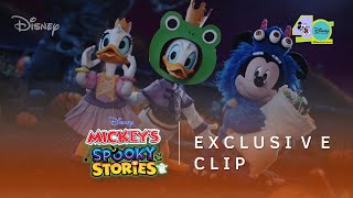 Mickeys Spooky Stories  Minnies CreepyCrawly Tale EXCLUSIVE CLIP 2 [upl. by Ecinrahs]