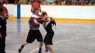 SN Rebels vs Wallaceburg July 22 2012 Fight [upl. by Ime]