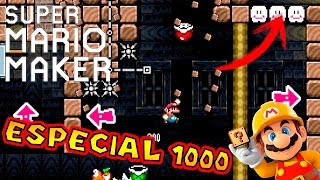 ESPECIAL 1000 Suscriptores The imposiblus 2  99 Imposible 16  Super Mario Maker  MarkGamer03 [upl. by Davidde]