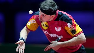 Timo Boll vs Romain Ruiz  German League 20222023  Best Table Tennis Shots [upl. by Lepper]