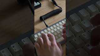 Clicky to Silent Mechanical keyboard [upl. by Llewxam250]