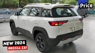 Brezza 2024 New Model  Maruti Brezza New 2024  Price Full Details Review [upl. by Yrollam612]