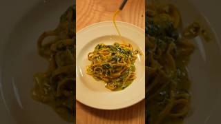 Homemade Spaghetti alla Chitarra with Pistachio Pesto  Easy Recipe [upl. by Relda]