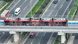 İzmir Çiğli Yeni Tramvay Hattında Yolculuk [upl. by Norford915]