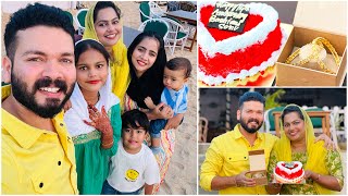 Our 14th Anniversary Celebration In GOA 🎉 🥳  Suhana  Basheer Bashi  Mashura [upl. by Orodoet]