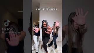 CAMILA LOURES AILA LOURES E JUNIA EM TREND VIRAL DO TIKTOK camilaloures [upl. by Yewed]