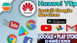 How to Install Google Play Store on Huawei Y6P MEDLX9NPlay store download [upl. by Ferne]