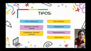 Tipos de Variables By María Riofrio [upl. by Cirded253]