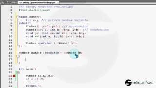 bangla c video tutorial 35 Binary Operator overloading [upl. by Jandel]