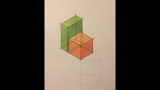 cl 3 assonometria isometrica cubo e parallelep [upl. by Tabib]