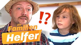 Seltsam Julius 9 verbringt extrem viel Zeit auf der Toilette  Die Familienhelfer  SAT1 [upl. by Cope885]