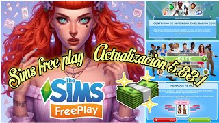 Sims free play  Actualización 5831 Dinero infinito 💵 games thesims4 videogames thesims [upl. by Eneri]