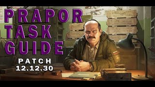 Delivery From The Past  Prapor Guide  Escape From Tarkov [upl. by Adnolehs230]