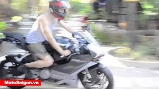 Johnny Trí Nguyễn trên Ducati Panigale 899 tuned map  MotoSaigonvn [upl. by Waverly]