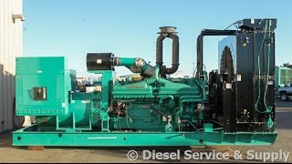 Cummins 1500 kW Standby Diesel Generator– 277480 V Used Genset 87139 [upl. by Ednihek208]