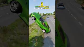 Extreme overtakings PART 13  FERRARI EDITION beamngdrive beamng beamngcrashes cars ferrari [upl. by Armin635]