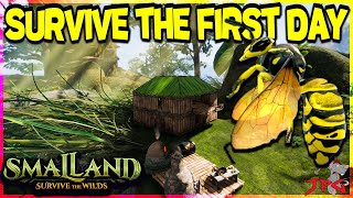 SMALLAND Survive The Wilds  How To Survive The First Day  New Survival Gameplay Part 1 [upl. by Cymbre]