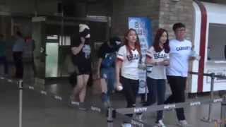 2014 08 17 두산롯데전 규리KARA 퇴근 [upl. by Amaj]