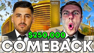 INSANE 250K BLACKJACK COMEBACK WITH NICKMERCS AT THE RED ROCK CASINO IN VEGAS [upl. by Mackay]