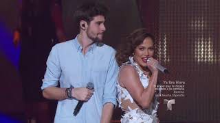 Alvaro Soler Jennifer Lopez  El Mismo Sol Live at iHeartRadio Fiesta Latina [upl. by Nelluc]