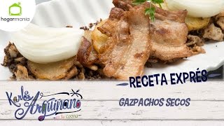 Receta Exprés Gazpachos secos [upl. by Azerila]