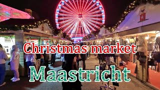 Christmas Market Maastricht Netherlands [upl. by Marget357]