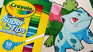 Crayola super tips review amp testing cheap art supplies [upl. by Jack494]