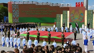 Belarus National Anthem  2024 State Symbols Honoring Ceremony [upl. by Hael]