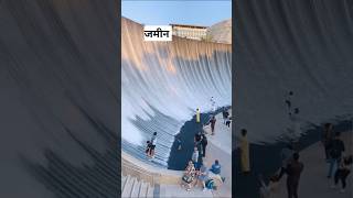 दुबई में नकली झरने क्यों बनाते है  artificial waterfall in dubai [upl. by Elston]