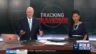 WVUE FOX 8 Morning Edition 10AMNoon Hurricane Francine Coverage September 11 2024 [upl. by Gnahk]